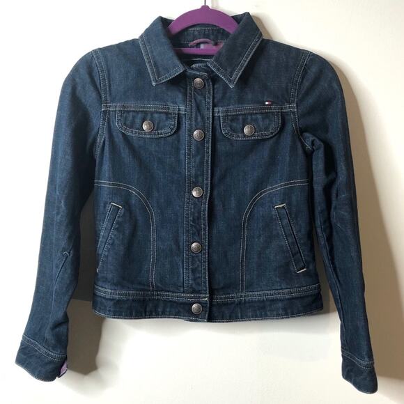 Tommy Hilfiger Other - Tommy Hilfiger Little Girls Denim Jacket M(8-10)